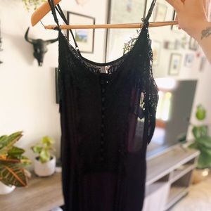 Lace Jumper, Xhilaration Size M, Black